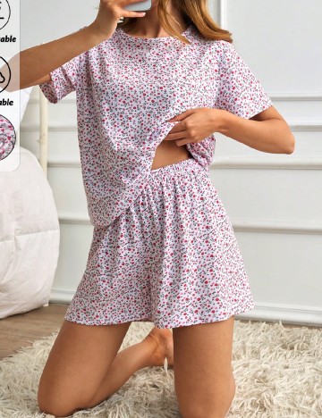 Pijama SHEIN, floral print