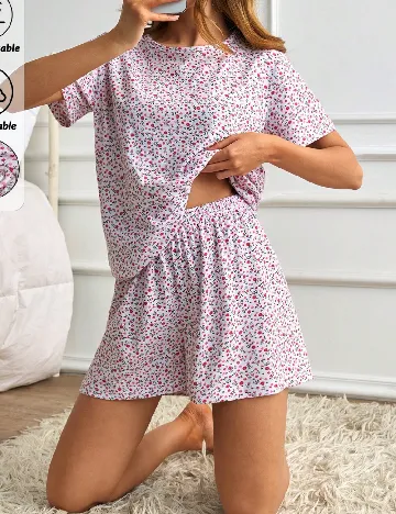 Pijama SHEIN, floral print