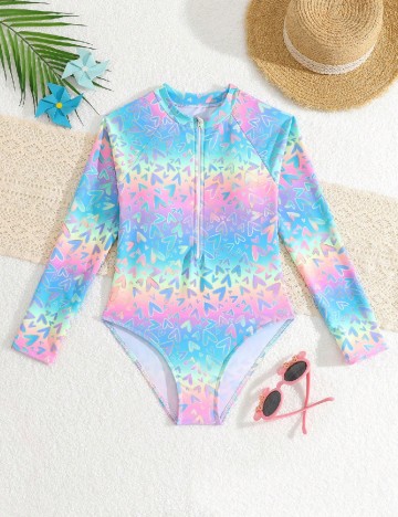 Costum de baie Shein Kids, mix culori