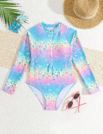 Costum de baie Shein Kids, mix culori