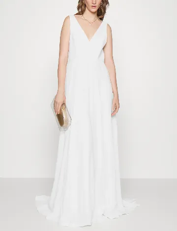 Rochie lunga Ivy Oak, alb