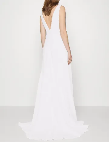 Rochie lunga Ivy Oak, alb