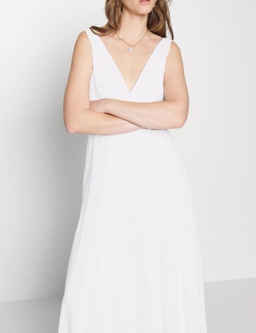 Rochie lunga Ivy Oak, alb
