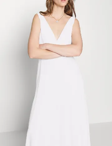 Rochie lunga Ivy Oak, alb