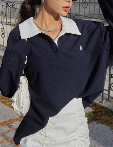 Bluza Dazy, bleumarin