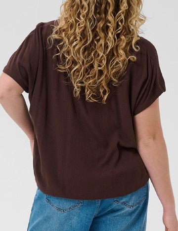 Bluza Kaffe Curve, maro