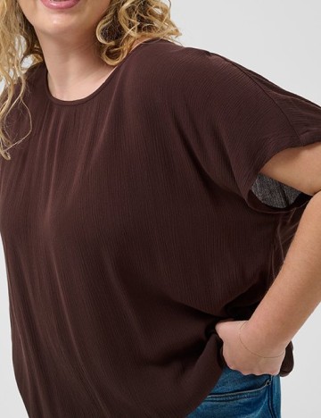 Bluza Kaffe Curve, maro