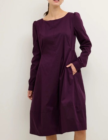 Rochie medie Culture, mov