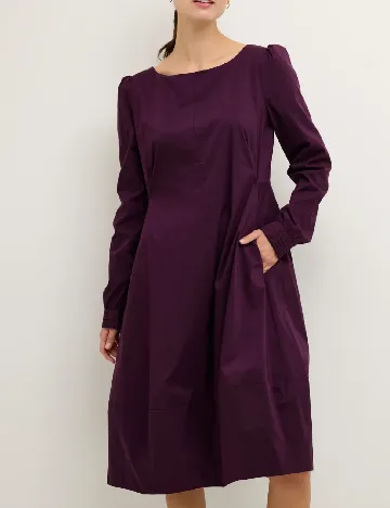 Rochie medie Culture, mov