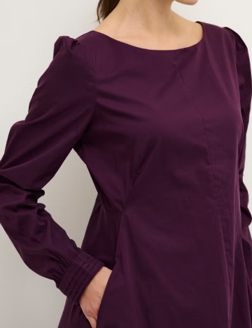 Rochie medie Culture, mov