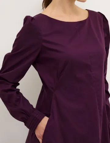 Rochie medie Culture, mov