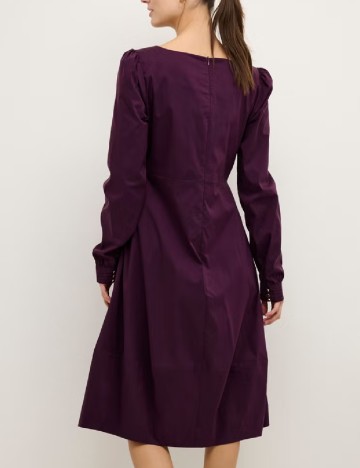 Rochie medie Culture, mov
