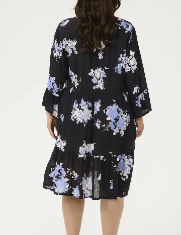 Rochie scurta Kaffe Curve, negru