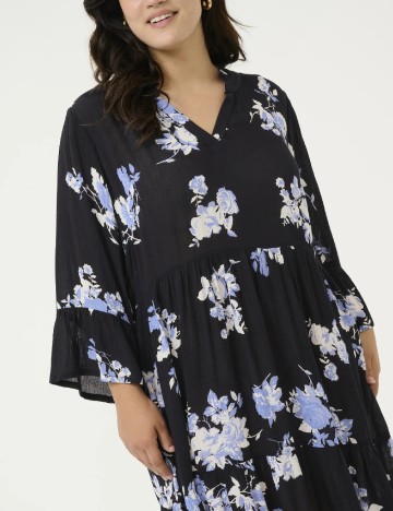 Rochie scurta Kaffe Curve, negru