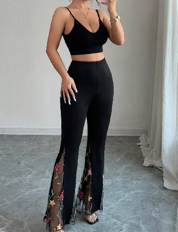 Pantaloni SHEIN, negru
