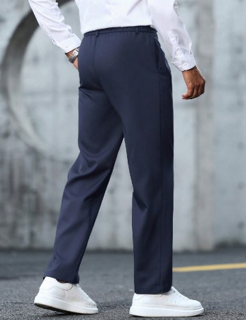 Pantaloni SHEIN, bleumarin