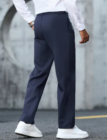 Pantaloni SHEIN, bleumarin