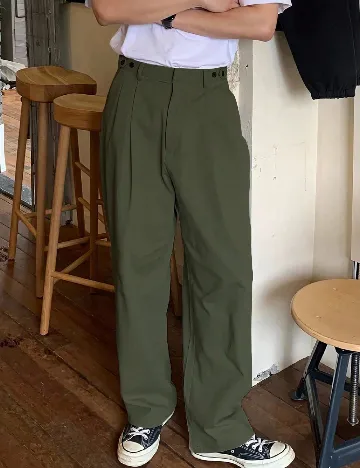 Pantaloni SHEIN, verde