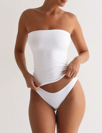 Top SHEIN, alb