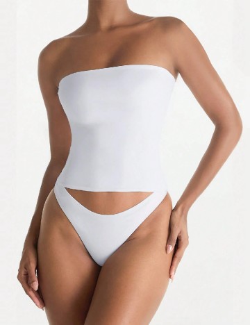 Top SHEIN, alb