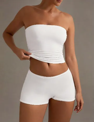 Top SHEIN, alb