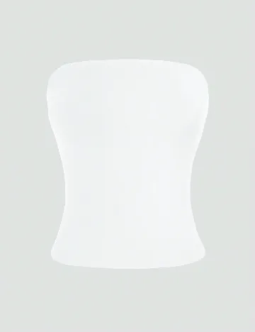 Top SHEIN, alb