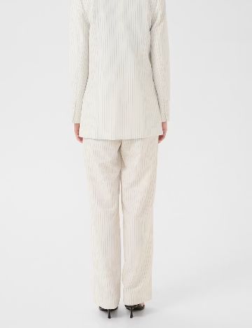 Pantaloni Gestuz, alb