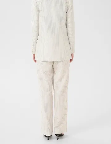 Pantaloni Gestuz, alb