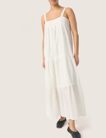 Rochie lunga Soaked In Luxury, alb