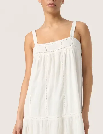 Rochie lunga Soaked In Luxury, alb