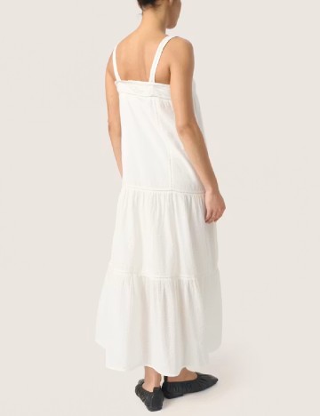 Rochie lunga Soaked In Luxury, alb
