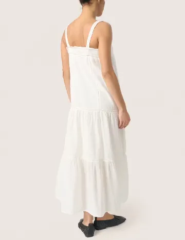 Rochie lunga Soaked In Luxury, alb
