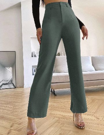 Pantaloni SHEIN, verde