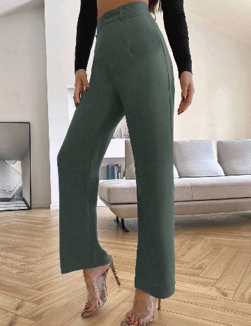 Pantaloni SHEIN, verde