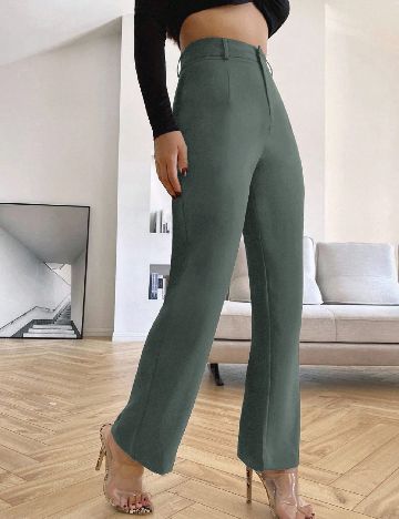 Pantaloni SHEIN, verde