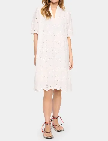 Rochie scurta Saint Tropez, alb