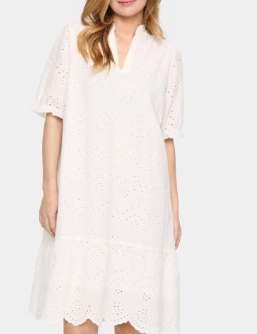 Rochie scurta Saint Tropez, alb