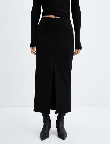 Fusta Mango, negru