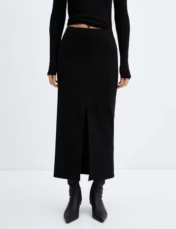 Fusta Mango, negru