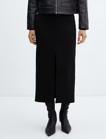 Fusta Mango, negru