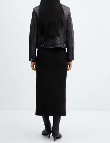 Fusta Mango, negru