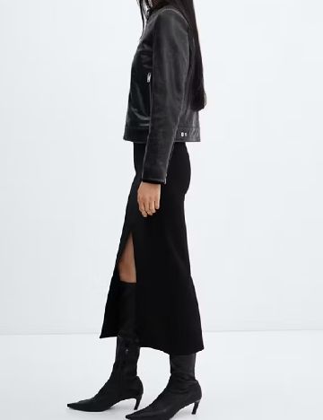 Fusta Mango, negru