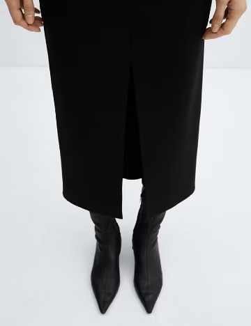 Fusta Mango, negru