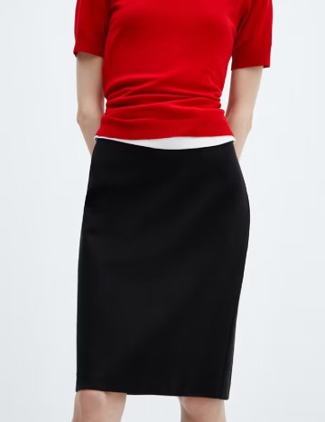 Fusta Mango, negru