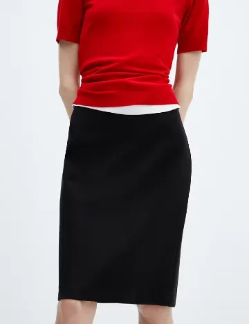 Fusta Mango, negru