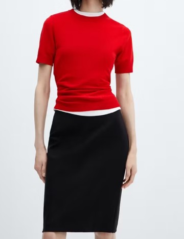 Fusta Mango, negru