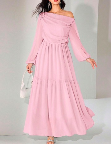 Rochie lunga SHEIN, roz