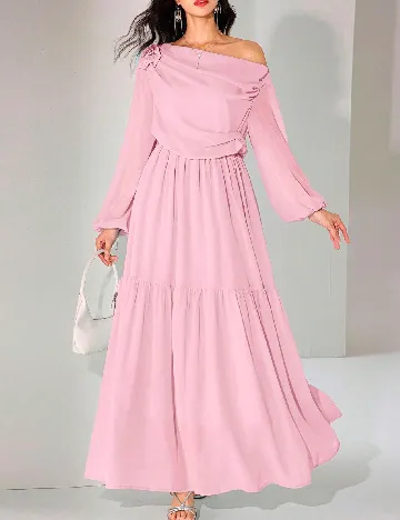 Rochie lunga SHEIN, roz