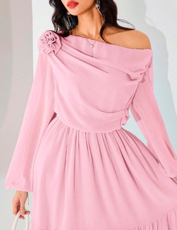 Rochie lunga SHEIN, roz