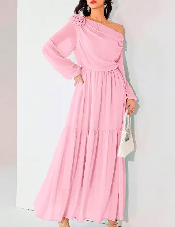 Rochie lunga SHEIN, roz